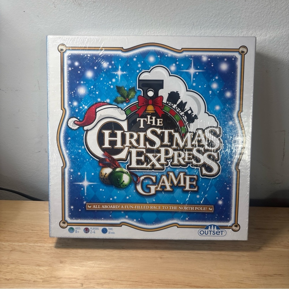 Outset The Christmas Express Game - Festive Blue